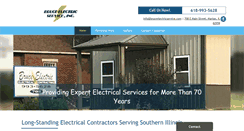 Desktop Screenshot of bruceelectricservice.com